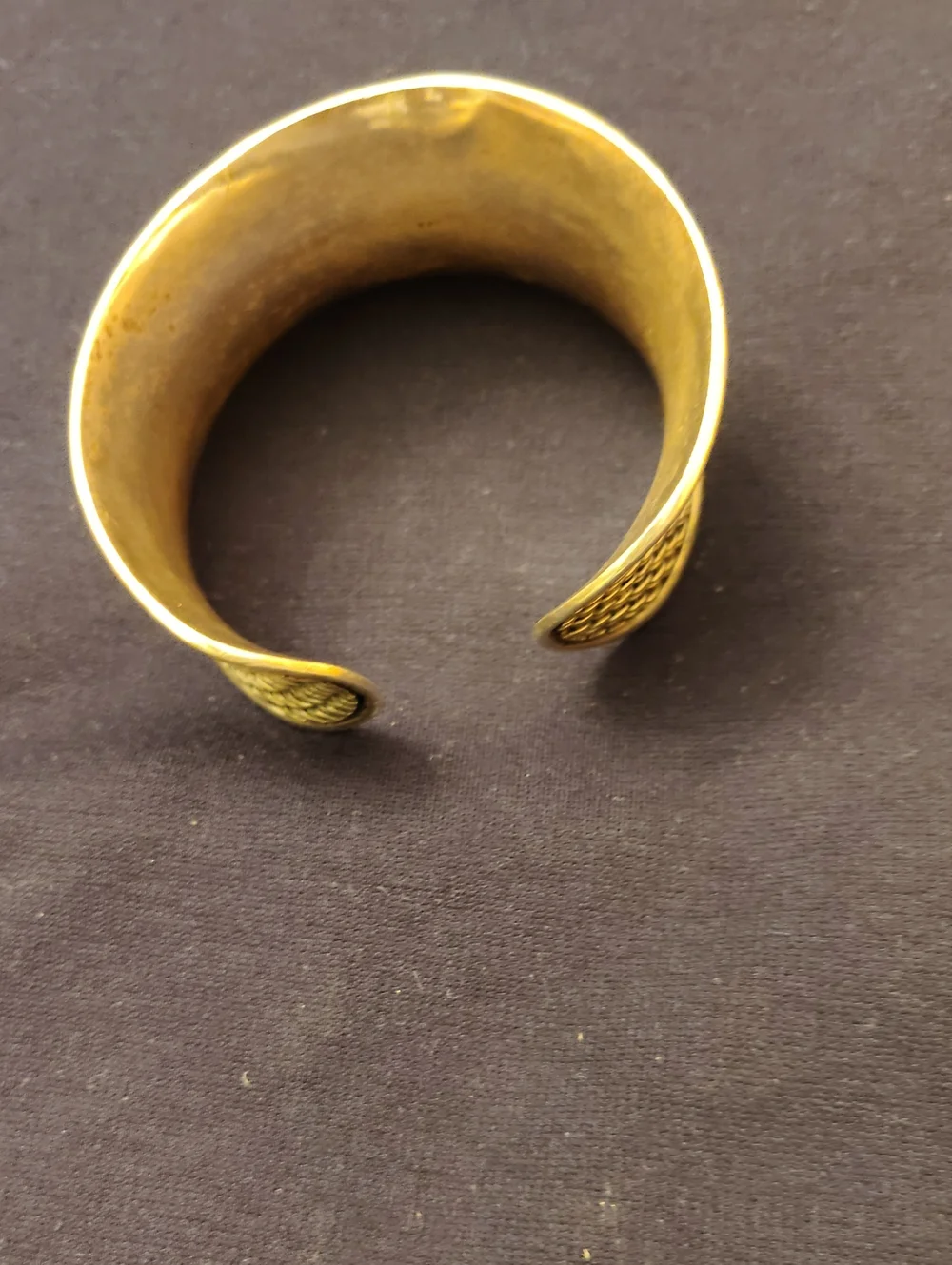 Woven Silver Cuff Bracelet